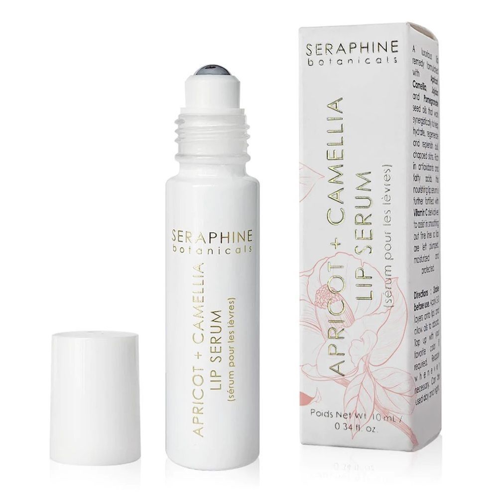 NIB Seraphine Botanicals Apricot + Camellia - Lip Serum